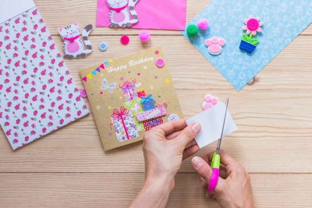 online card-making class