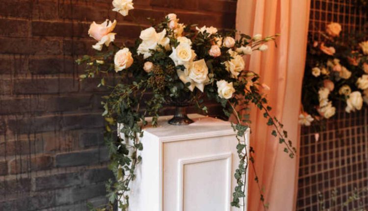 Flower Wall Rental - Add Elegance to Your Wedding Photos With a Flower Wall