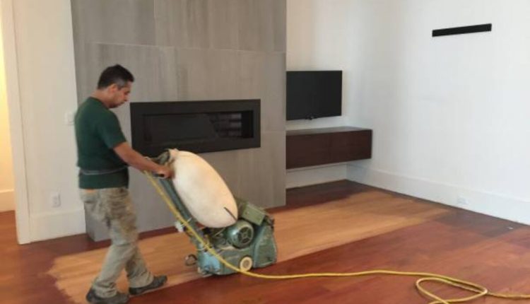 wood floor sanding
