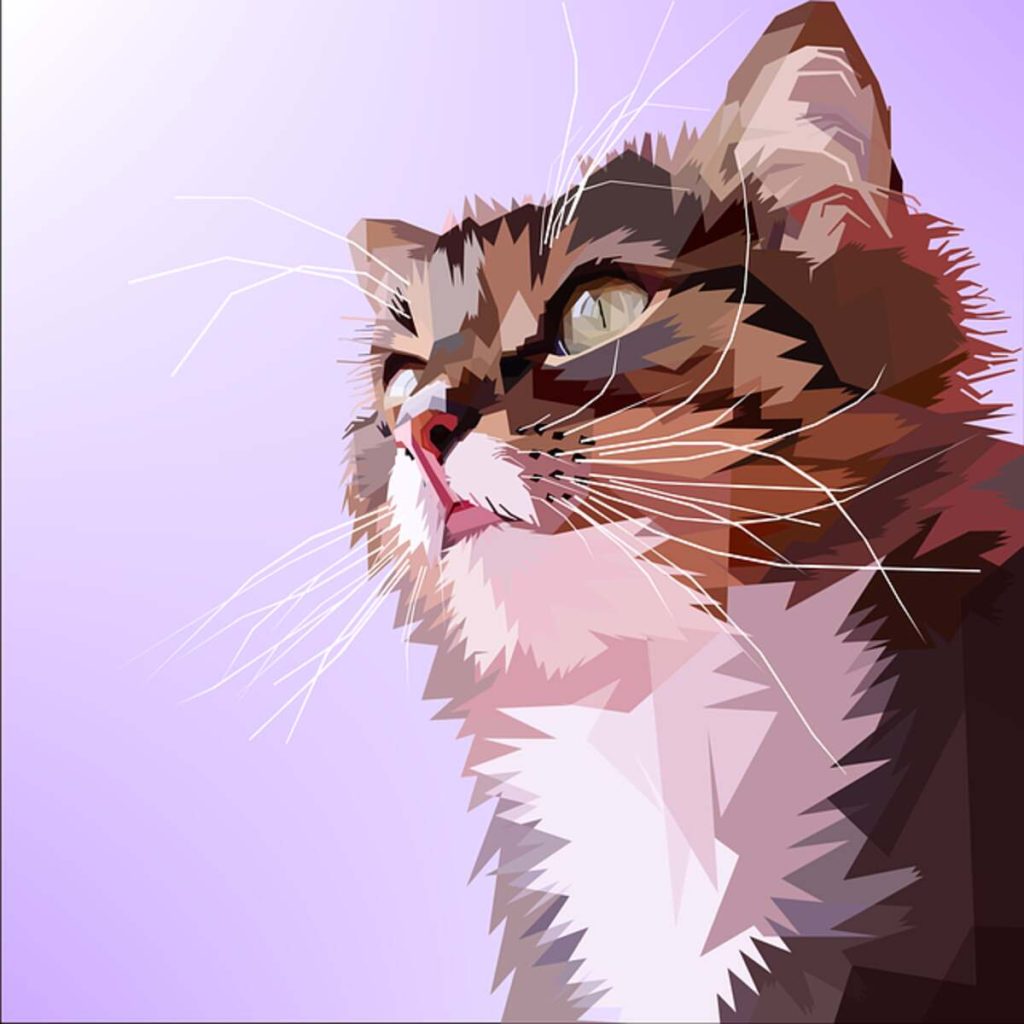cat art prints