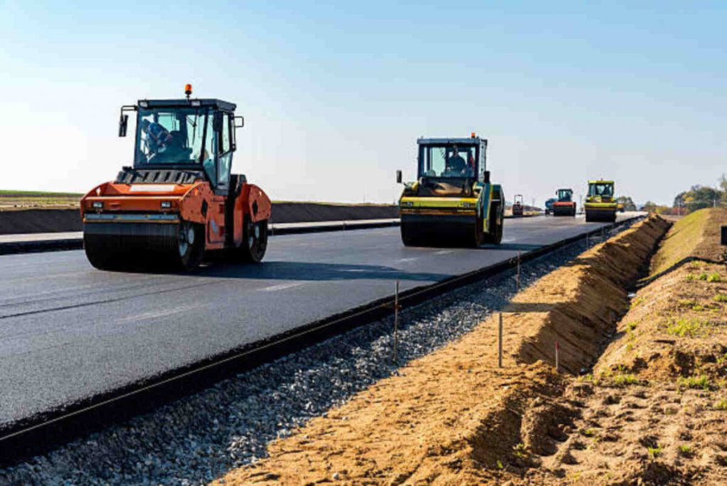 new road construction