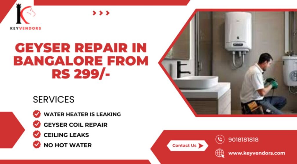 geyser repair in Bangalore