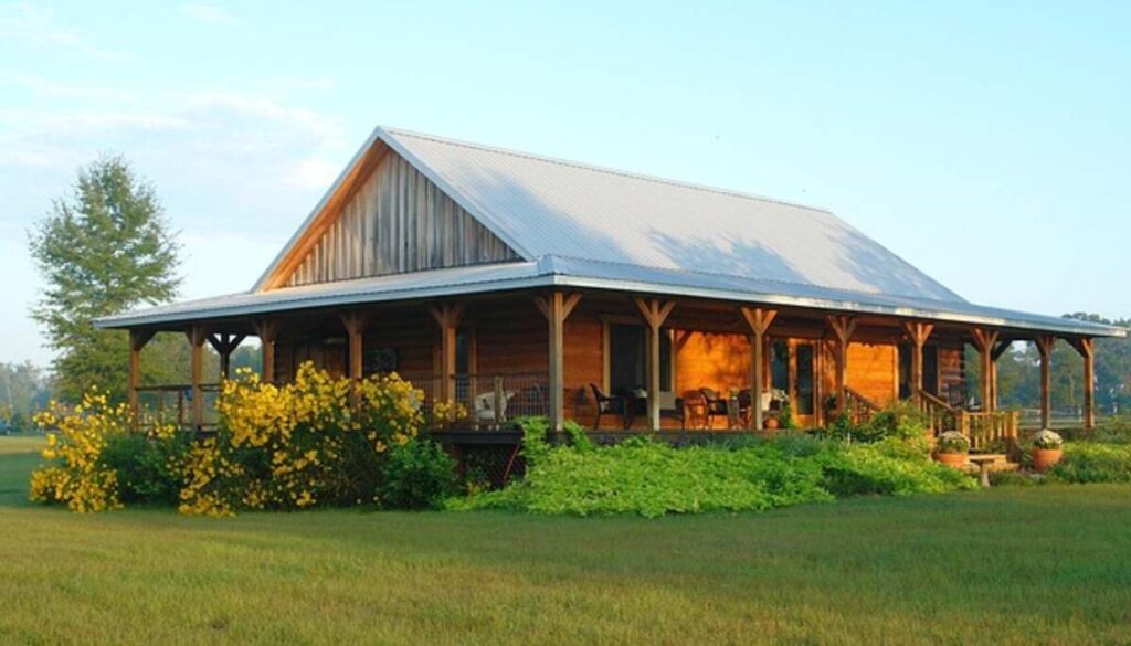 log sheds