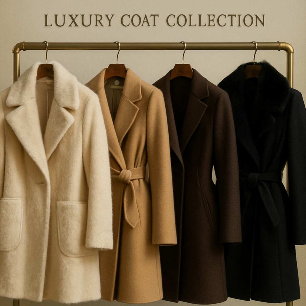 Designer coats for men and women