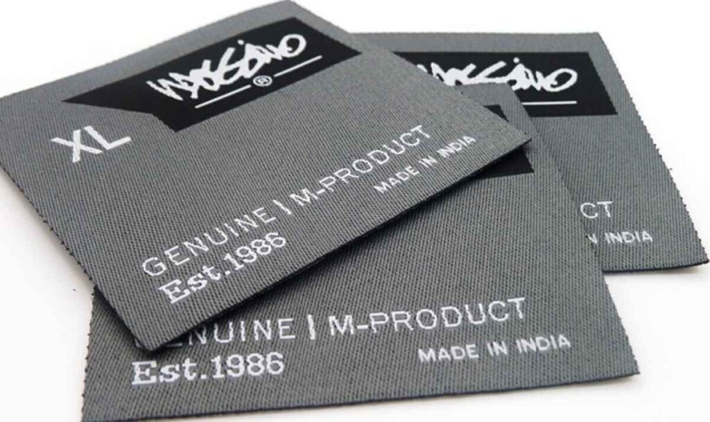 natural cotton labels for garments