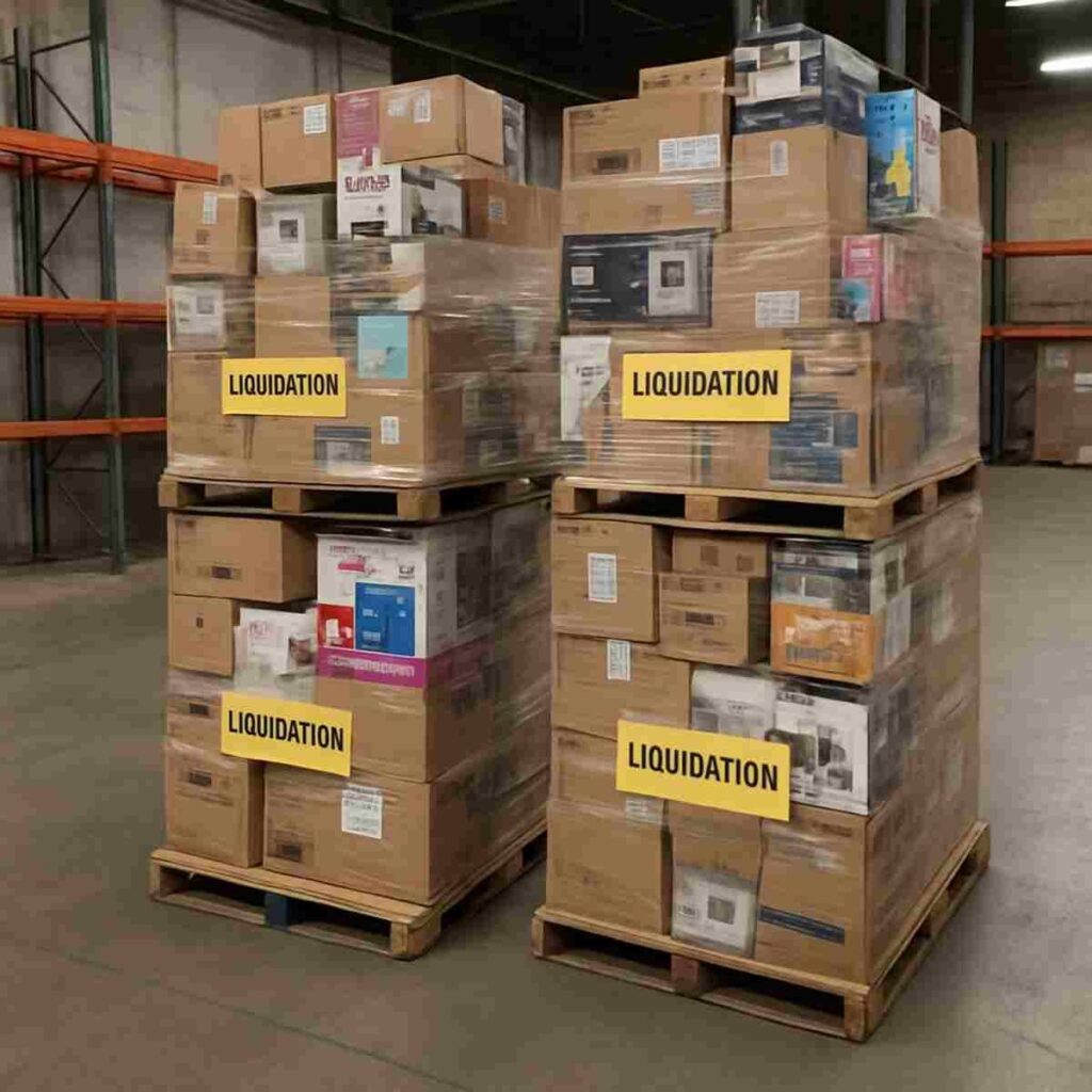 liquidation pallets online